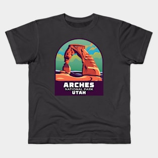 Arches National Park Utah Adventure Kids T-Shirt